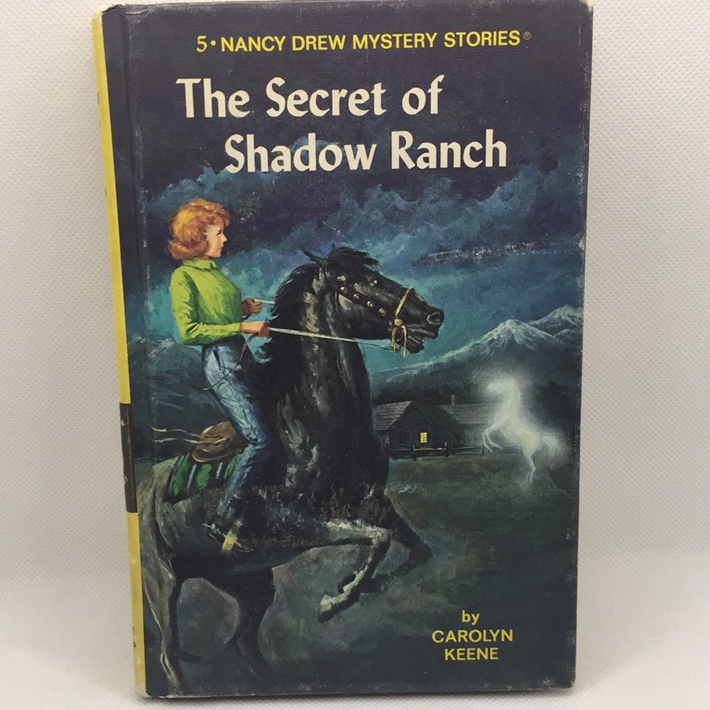 Nancy Drew The Secret Of Shadow Ranch #5 by Carolyn Keene Vintage Hardco…